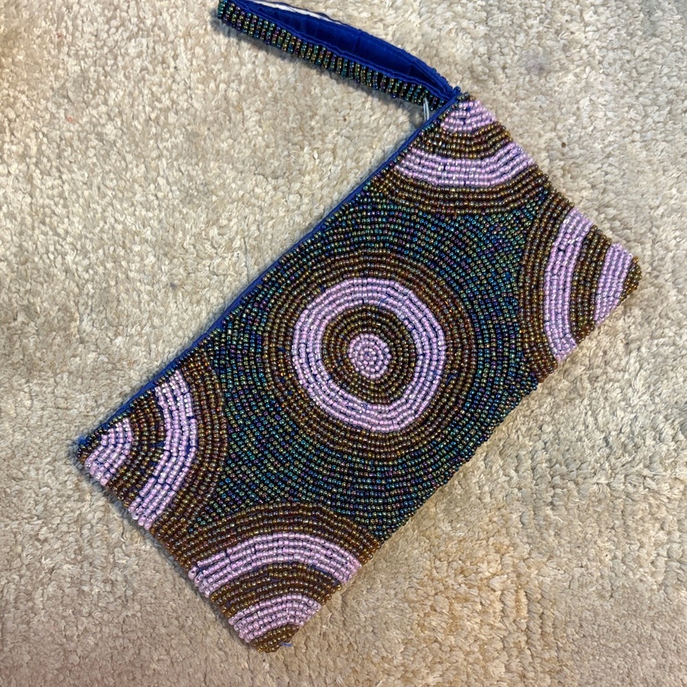 Beaded Clutch Bag - Multicolor - Picture 2 of 4